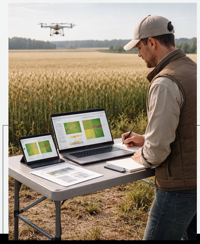 Система AI прогнозирования урожайности для точных агрономий в Когалыме