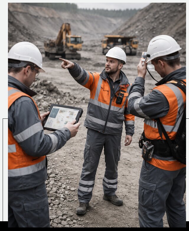 Система контроля персонала для горнодобывающей отрасли в Когалыме