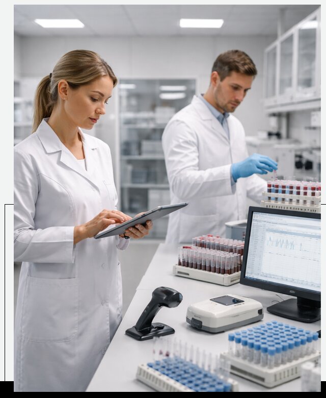 Разработка и внедрение LIMS системы для биотех лабораторий в Когалыме